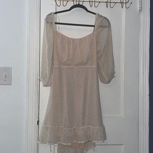 Pink Juniors' Speechless Back Cutout Chiffon Dress